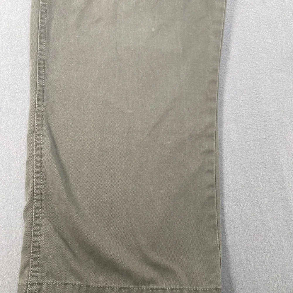 RedHead Cargo Pants Mens Green Cotton Stretch Straight Leg 42x30 Outdoor Hiking
